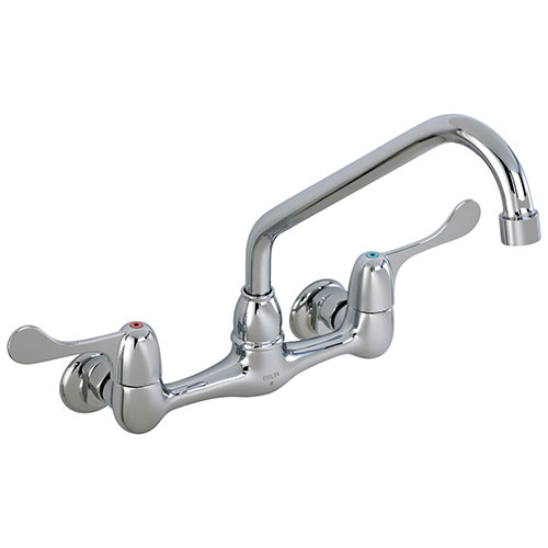 Delta Commercial Chrome Finish Two Handle 8