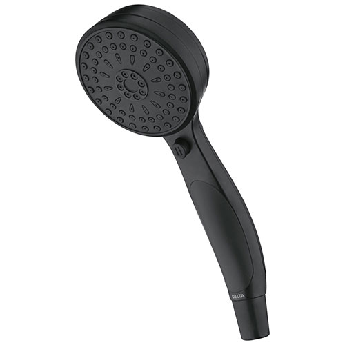 Qty (1): Delta Matte Black Finish ActivTouch Hand Shower 1 75 GPM 9 Setting