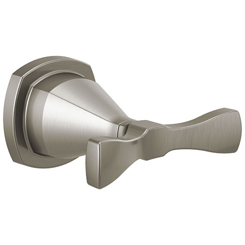 Delta Stryke Stainless Steel Finish Double Robe Hook D77638SS