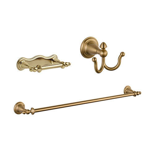 Delta Victorian Champage Bronze BASICS Bathroom Accessory Set Includes: 24