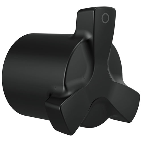 Qty (1): Delta Stryke Matte Black Finish Integrated Diverter Helo Style Handle
