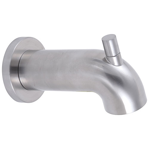 Delta Trinsic Stainless Steel Finish Pull-Up Diverter Tub Spout DRP73371SS