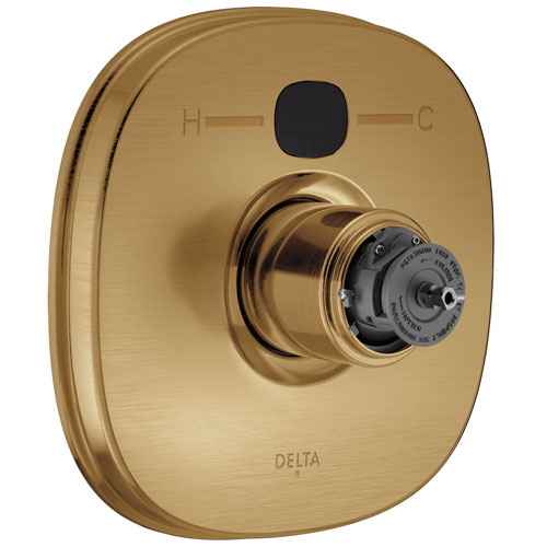 Qty (1): Delta Transitional Temp2O 14 Series Valve Only Trim Less Handle in Champagne Bronze