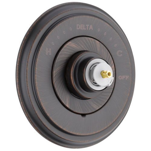 Qty (1): Delta Cassidy Monitor 14 Series Valve Only Trim Less Handle in Venetian Bronze