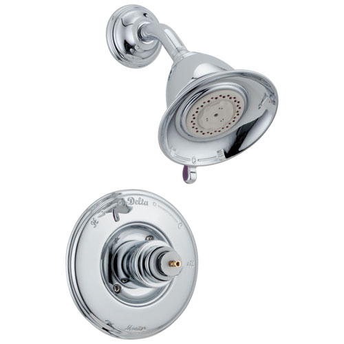 Qty (1): Delta Victorian Monitor 14 Series Shower Trim Less Handle in Chrome