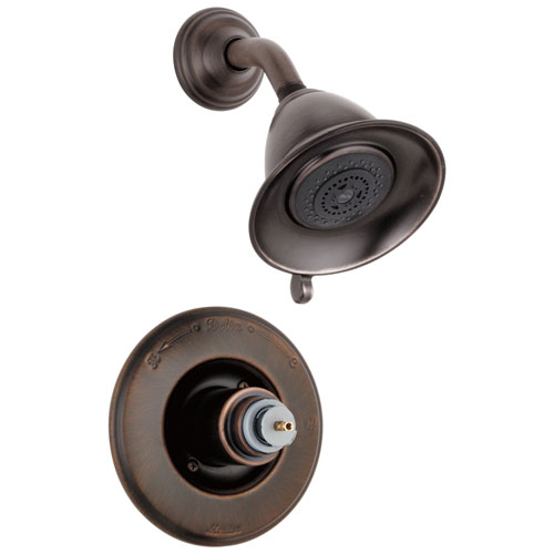 Qty (1): Delta Victorian Monitor 14 Series Shower Trim Less Handle in Venetian Bronze