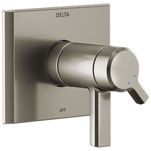 Qty (1): Delta Pivotal Stainless Steel Finish TempAssure 17T Series Shower Faucet Control Only Trim Kit